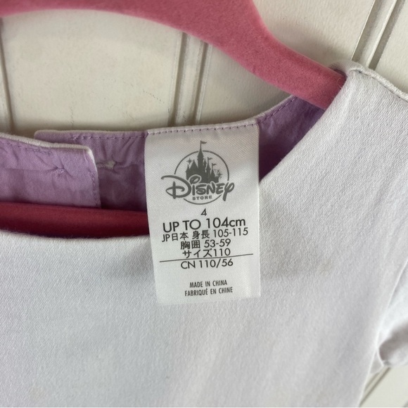 Disney Animators’ Collection Girls Mulan Princess White Party Dress Costume Sz 4 - Picture 4 of 14